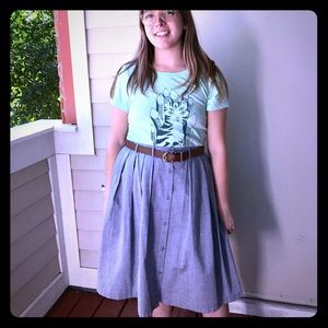 Living the Dream ModCloth Skirt in 1X